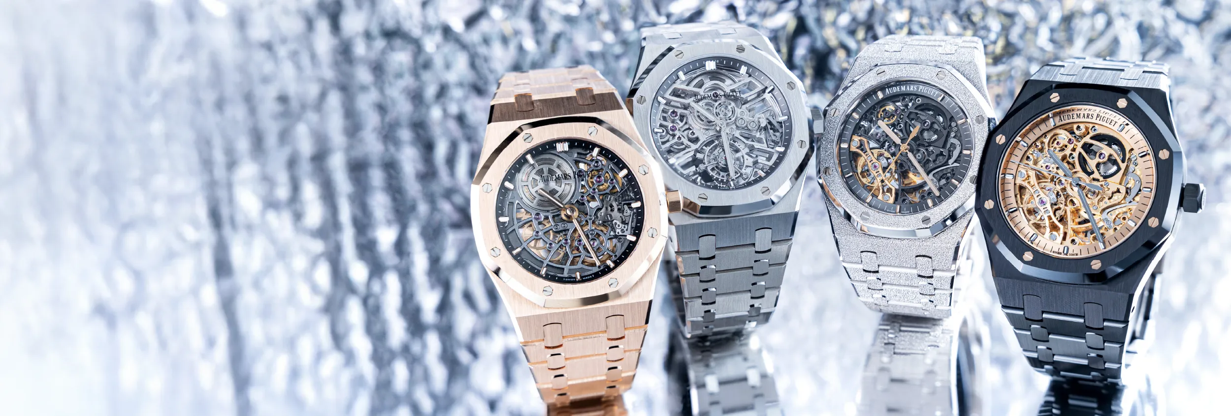 Audemars Piguet prominently featured in bold typography.