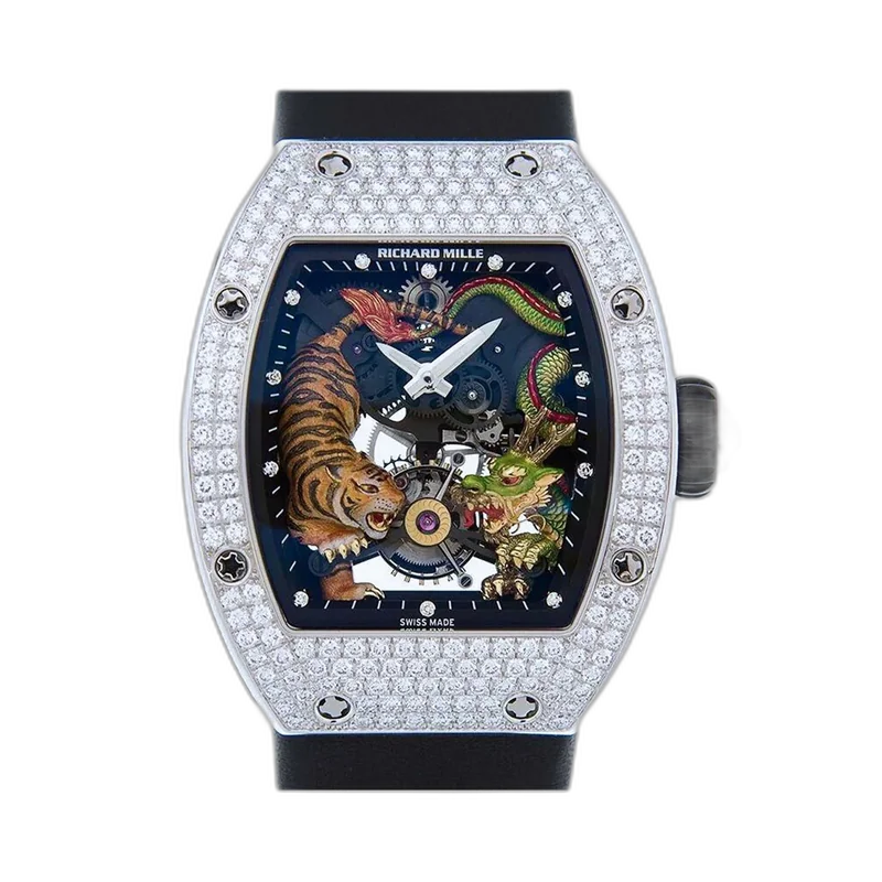 RM51-01 White Gold Diamond